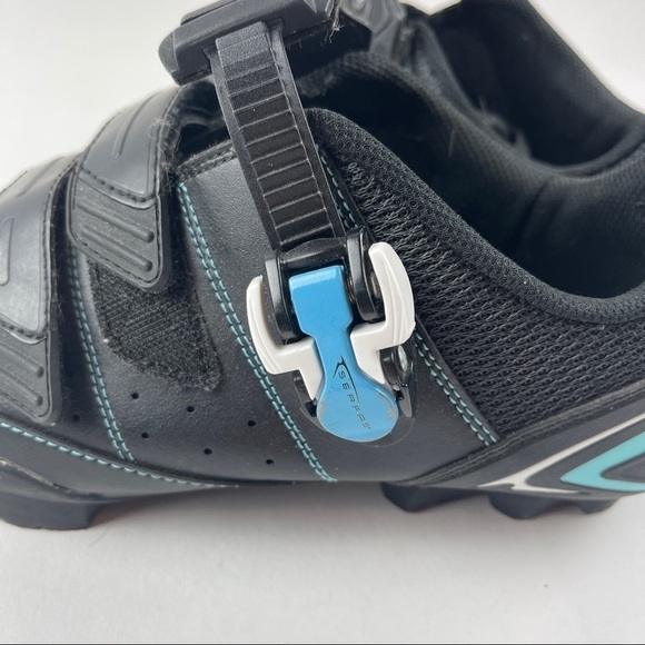 Serfas Astro Womens Cycling Shoes Black Clip On Size 6.5 - Picture 7 of 9
